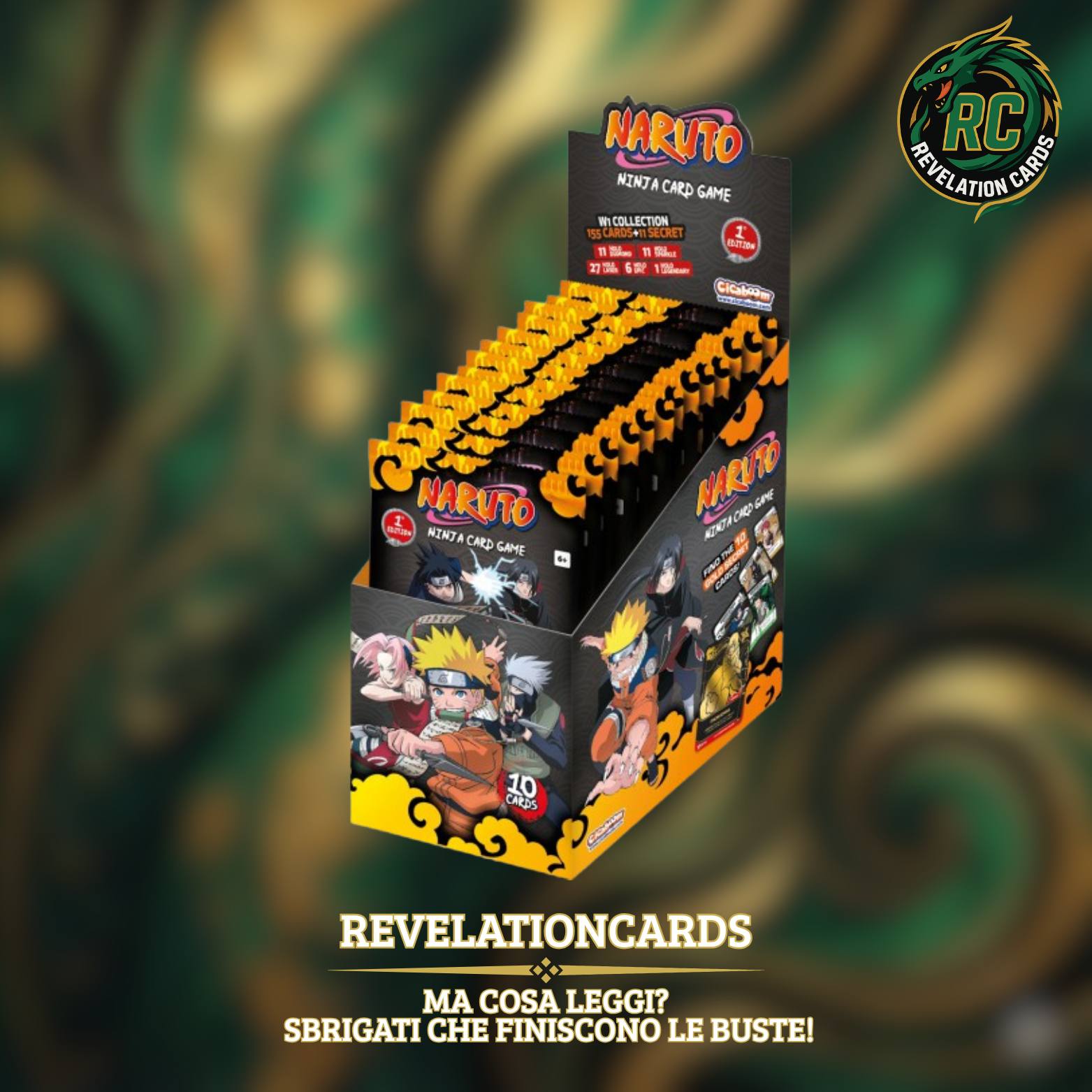 🍥 Naruto Card Game – Mythos Booster Box