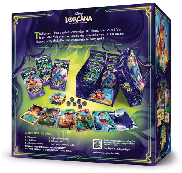 ✨ Disney Lorcana – Attack of the Vine Illumineer's Trove (ENG) da case