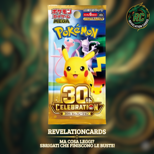 Pokémon – 30th Celebration Booster pack (JAP)