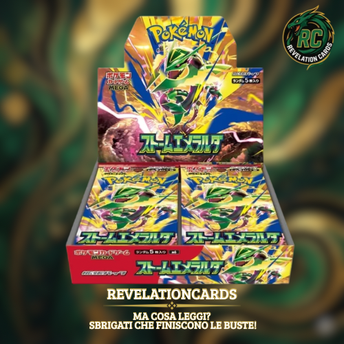 🌊 Pokémon – Storm Emerald Booster Box (JAP)