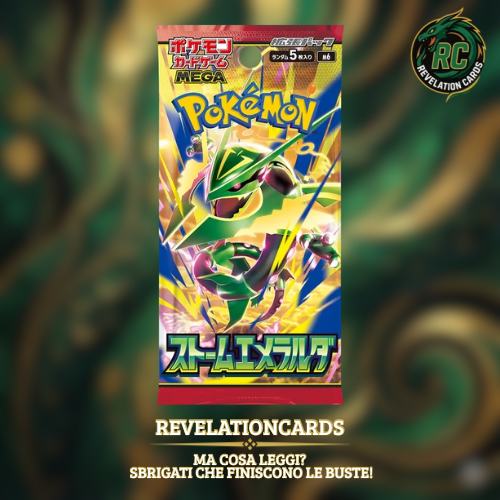 🌊 Pokémon – Storm Emerald Booster Pack (JAP)