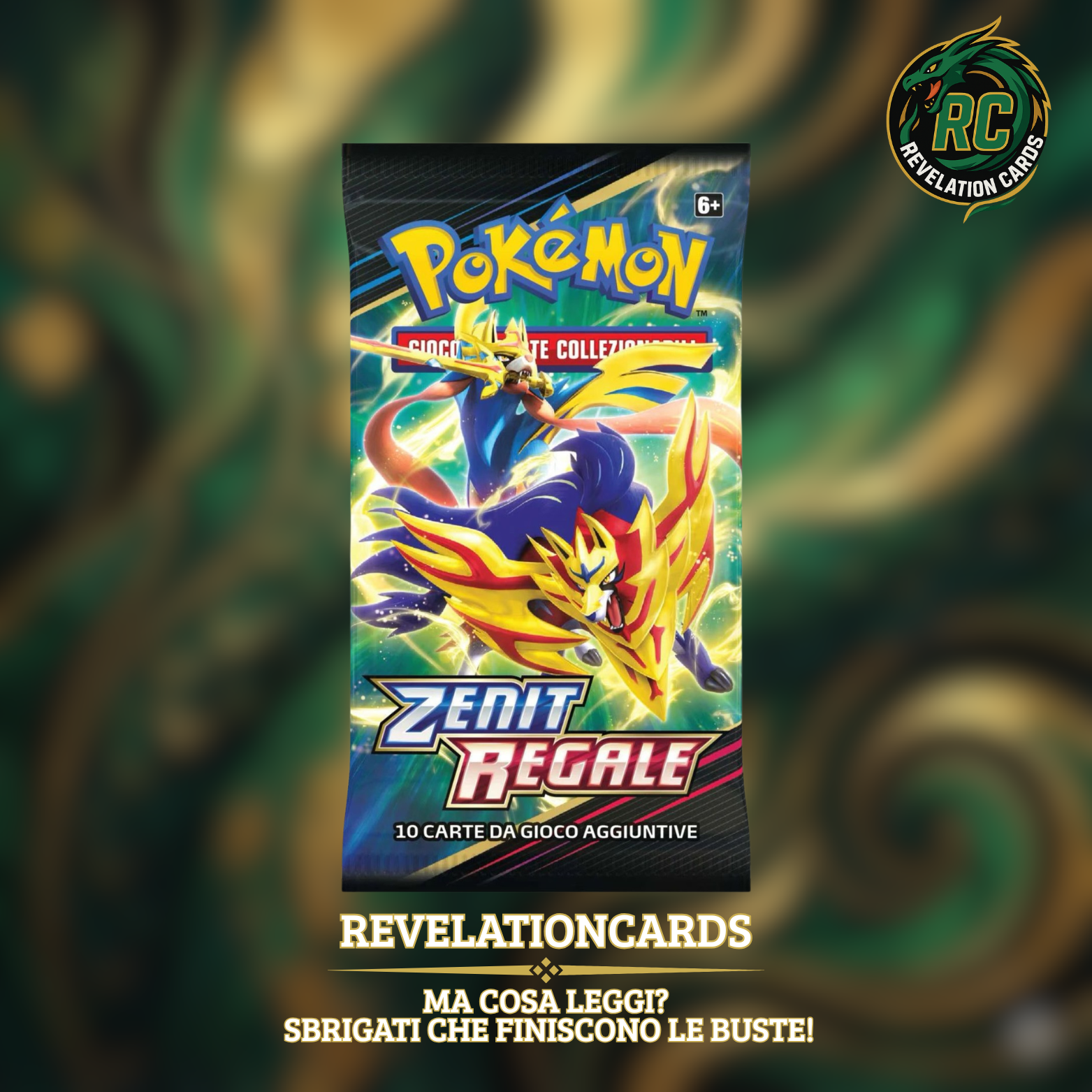 👑 Pokémon – Zenit Regale (Bustina ITA)