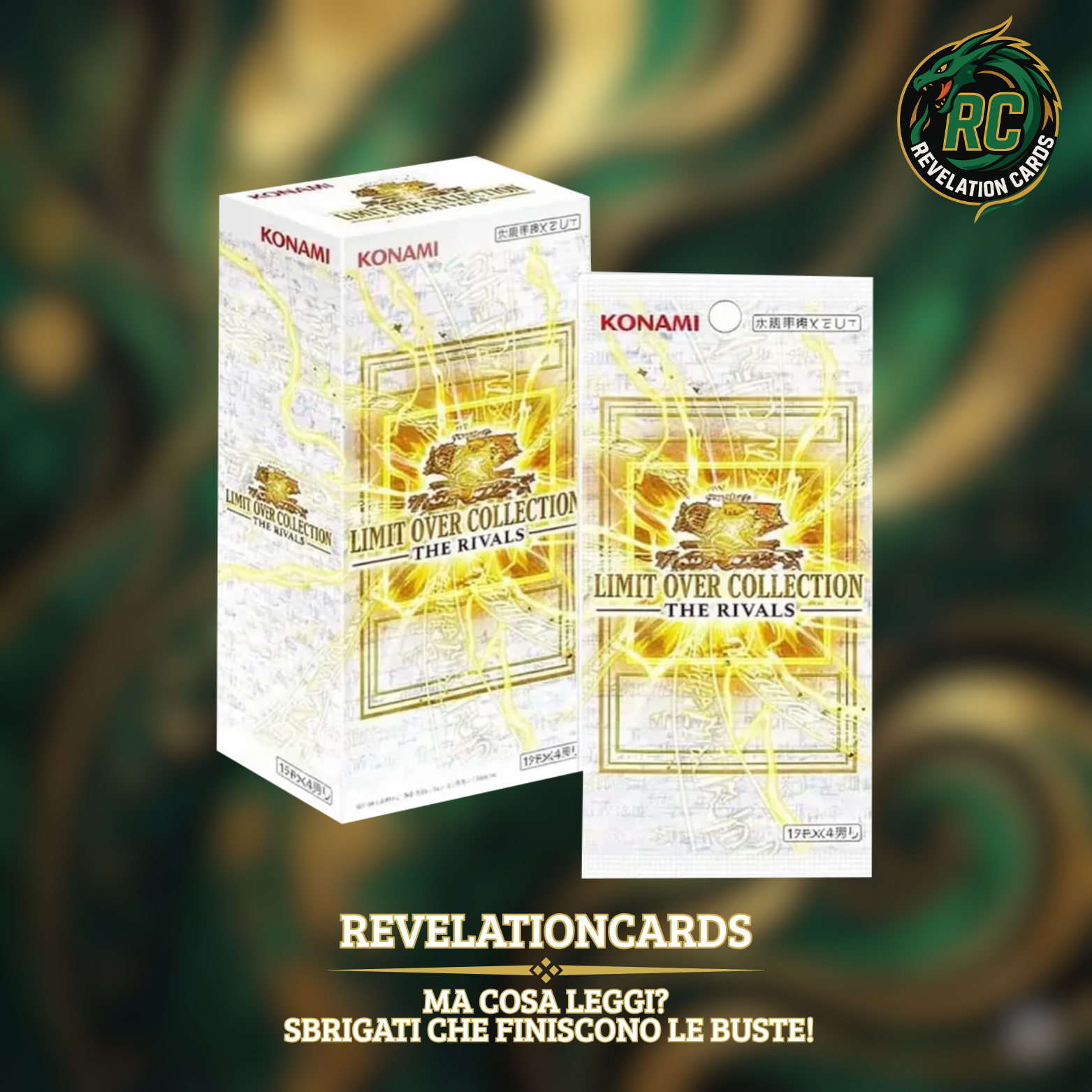 🃏 Yu-Gi-Oh! – Limit Over Collection: The Rivals (Box Giapponese)
