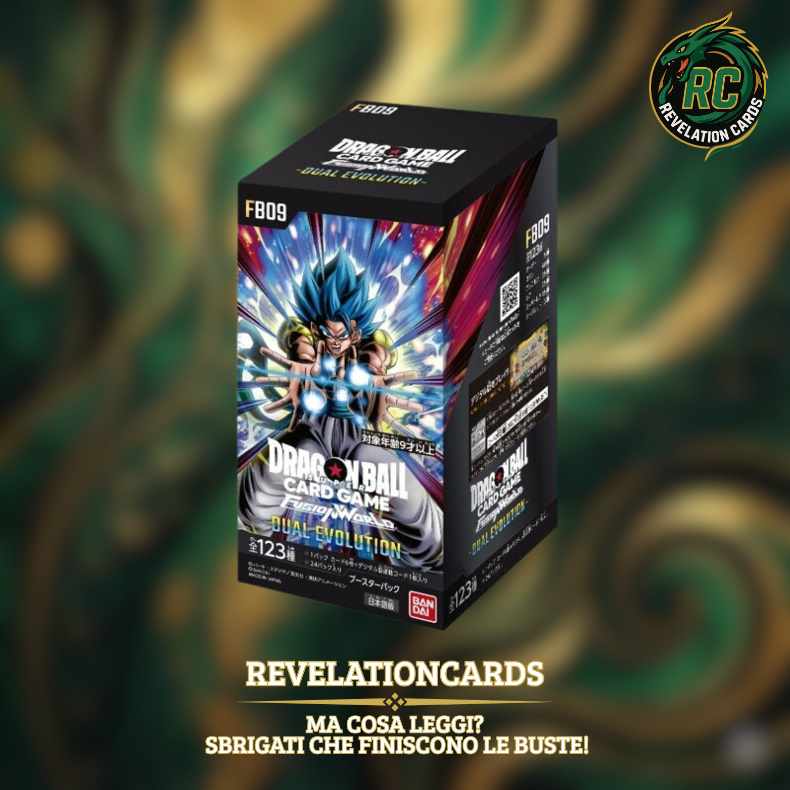🐉 Dragon Ball Card Game – FB09 Booster Box (Giappone)