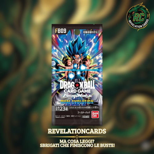 🐉 Dragon Ball Card Game – FB09 Booster Pack (Giappone)