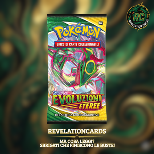 🌈 Pokémon – Evoluzioni Eteree (Bustina ITA)
