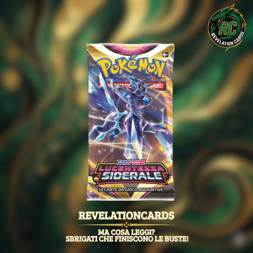✨ Pokémon – Lucentezza Siderale (Bustina ITA)