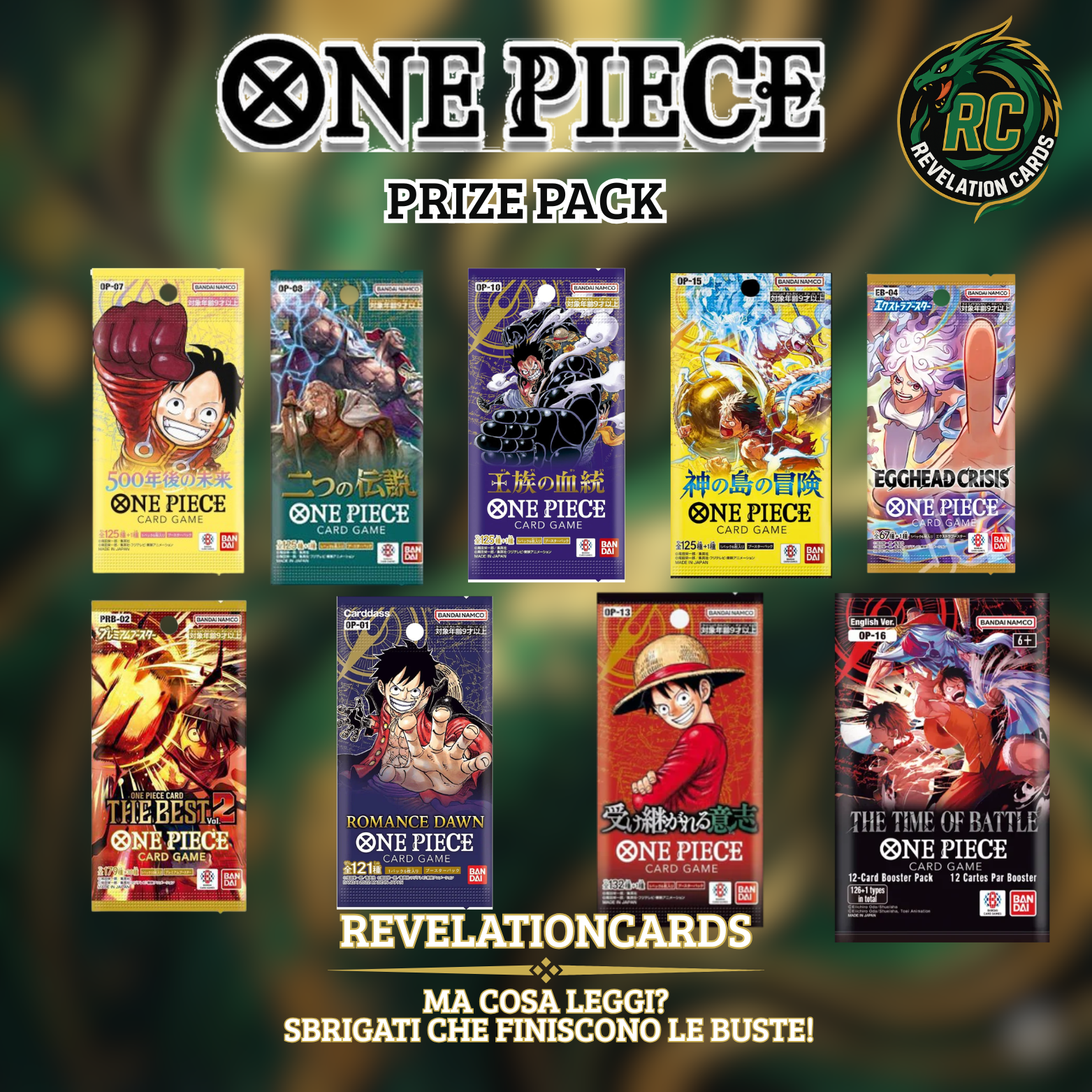🏴☠️ One Piece Card Game – PRIZE PACK
