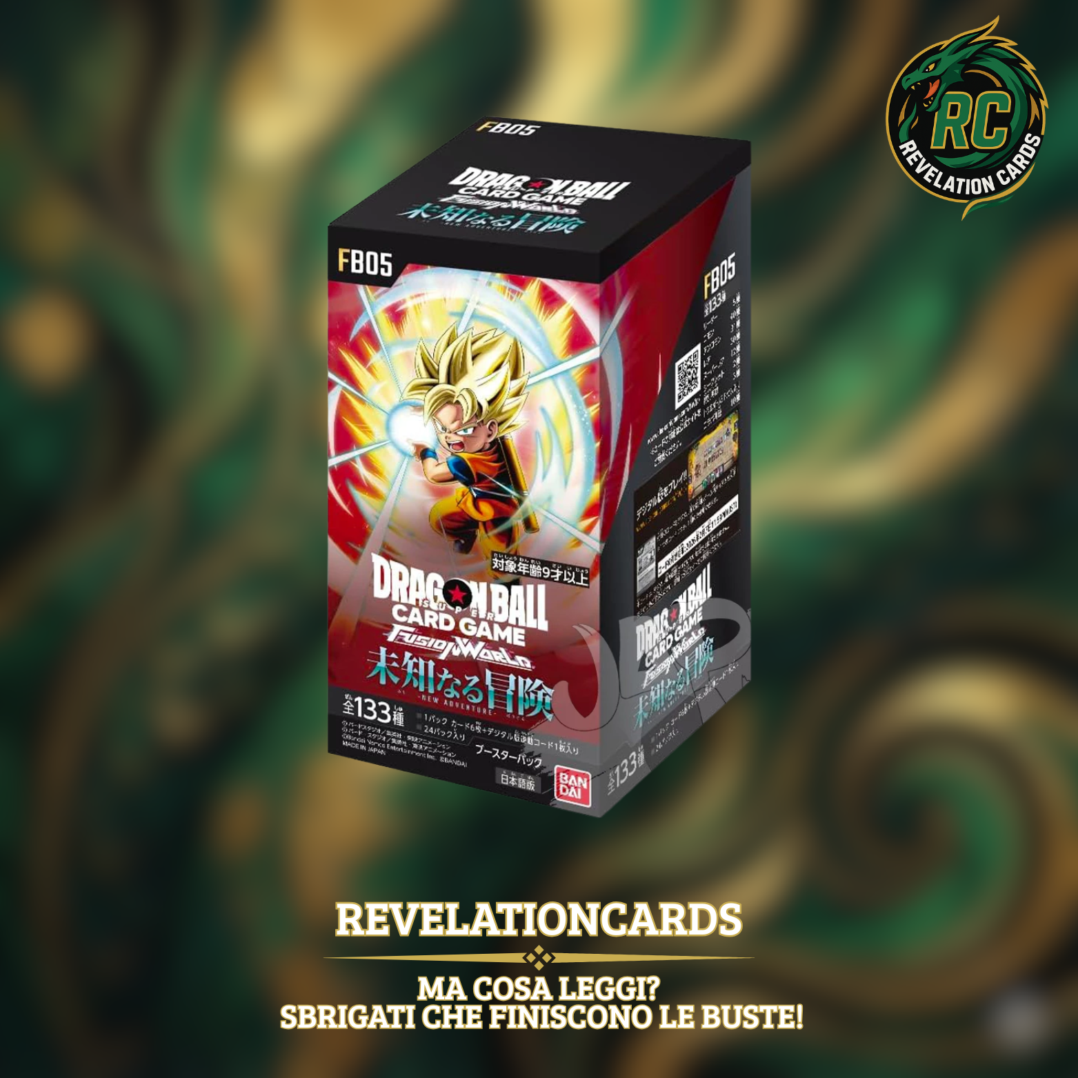 🐉 Dragon Ball Super Card Game – FB05 Booster Box (Giappone)