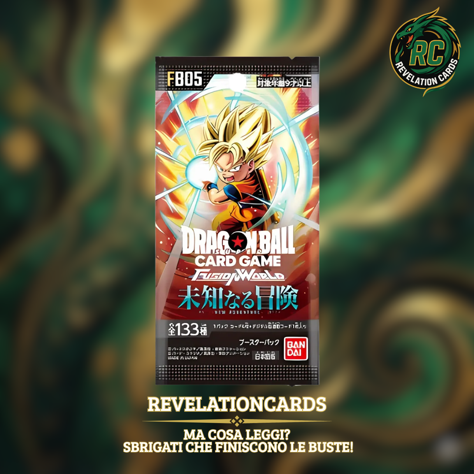🐉 Dragon Ball Super Card Game – FB05 Bustina (Giappone)