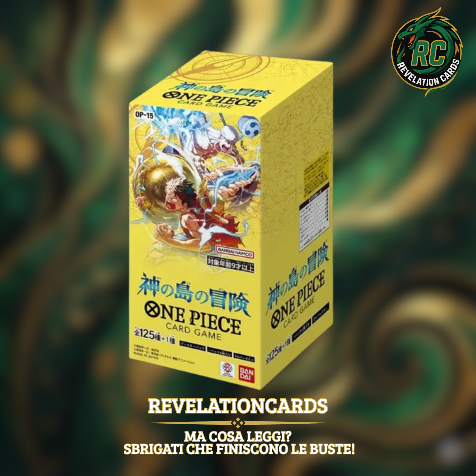 🏴☠️ One Piece Card Game – OP15 Booster Box (Giappone)