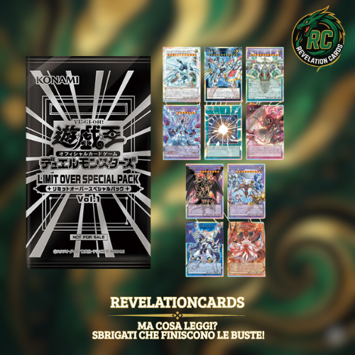 🃏 Yu-Gi-Oh! – Limit Over Special Pack Vol. 1 (Bustina)