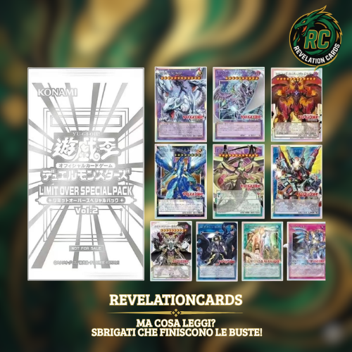🃏 Yu-Gi-Oh! – Limit Over Special Pack Vol. 2 (Bustina)