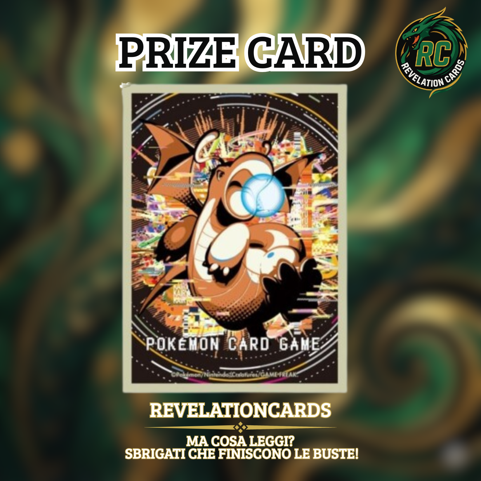 🎁 Pokémon – Prize Card