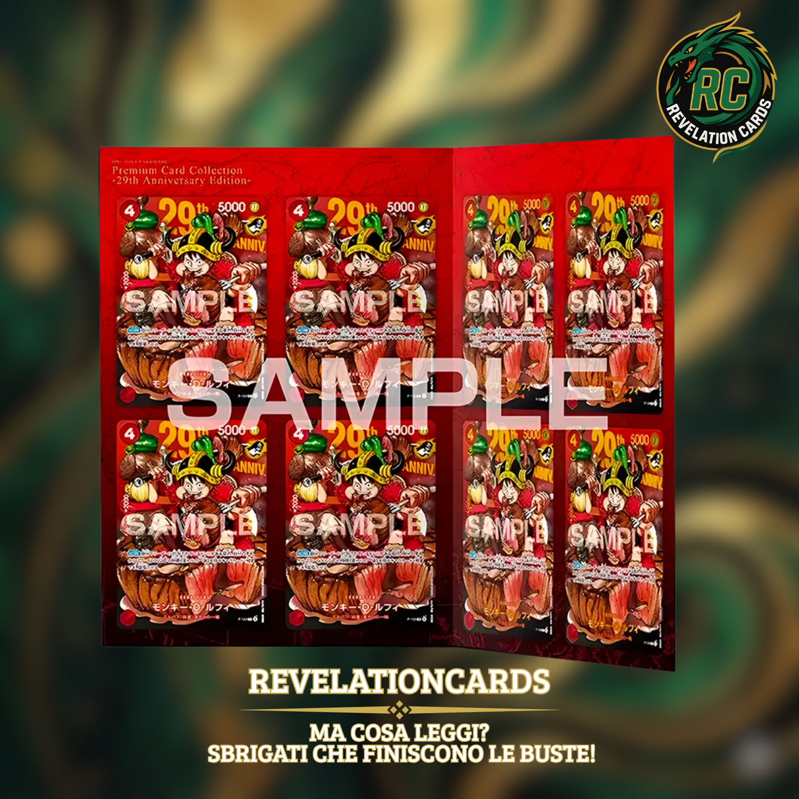 🏴☠️ Monkey D. Luffy P-159 – Weekly Shonen Jump Digital Subscription Exclusive 8-Card Set