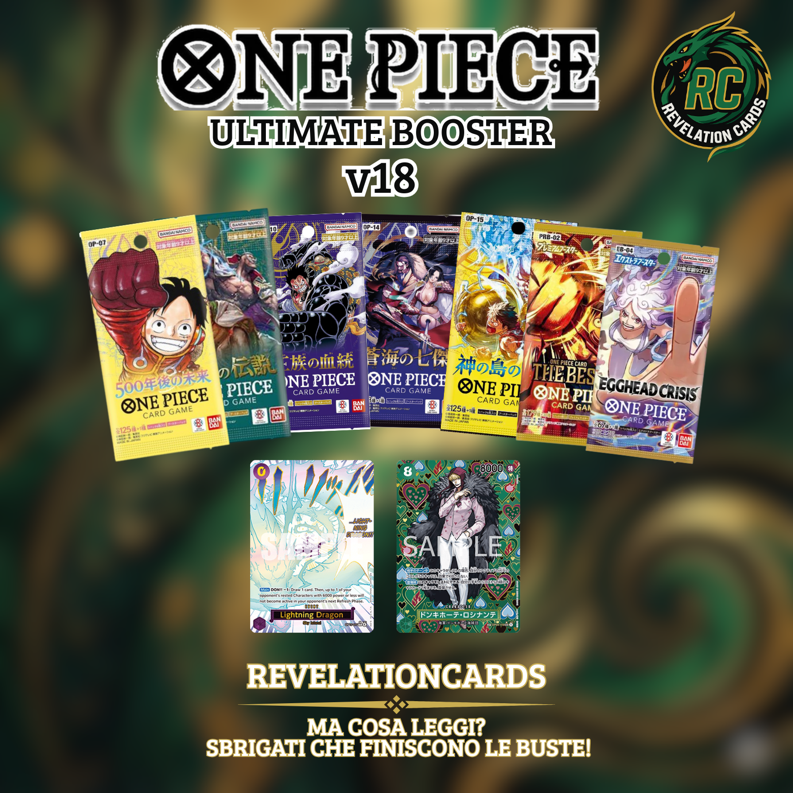 🏴☠️ One Piece Card Game – Ultimate Booster V18