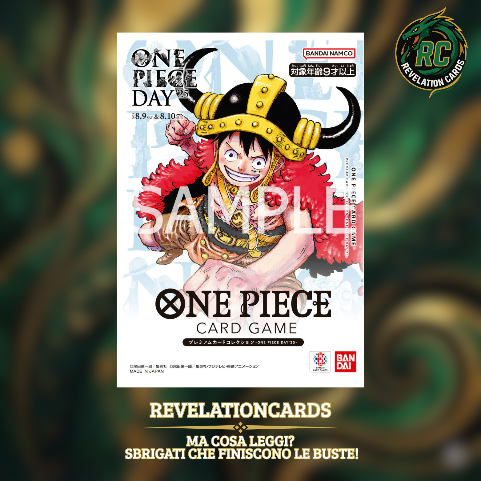 🏴☠️ One Piece – Premium Card Collection ONE PIECE DAY ’25