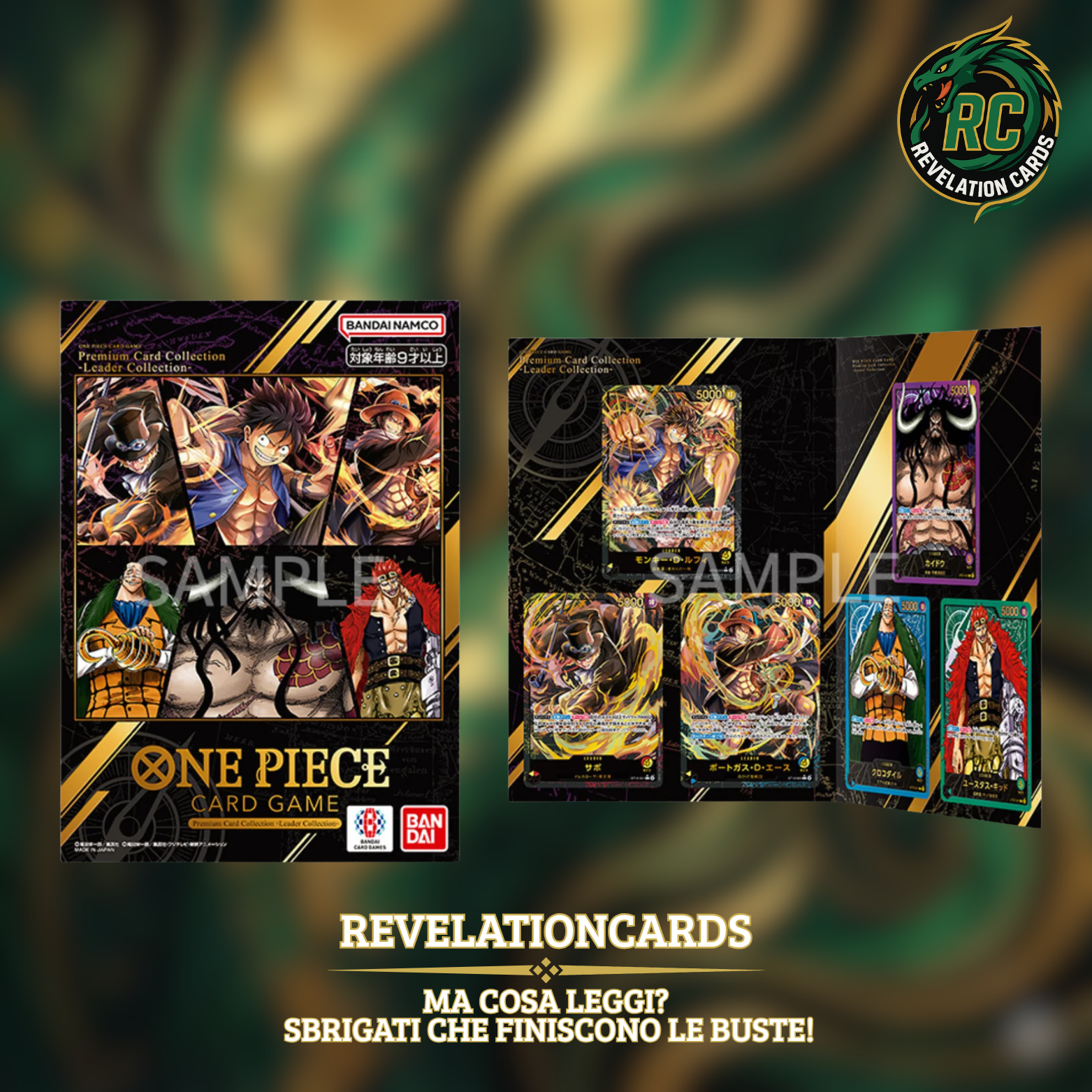🏴☠️ One Piece – Premium Card Collection Leader Collection