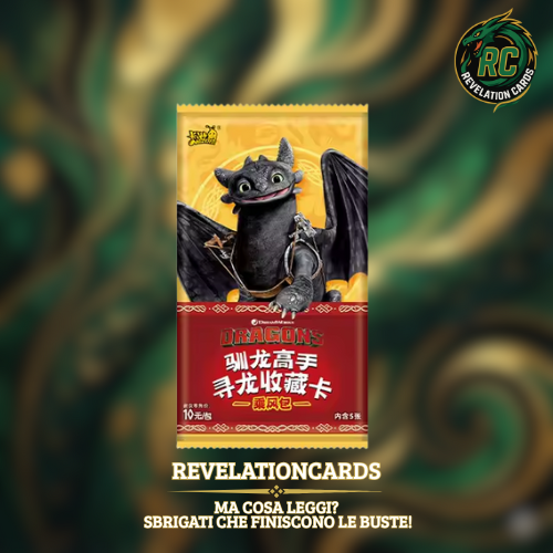 🐉 Bustina Dragon Trainer – Kayou Collection (Sigillata)