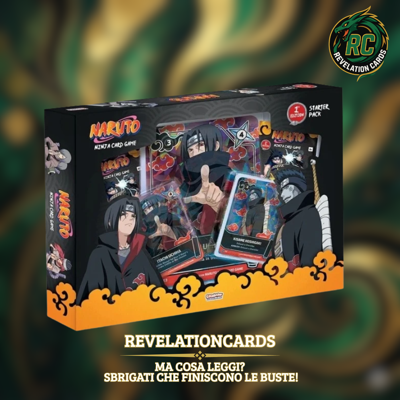 🍥 Naruto Mythos Konoha Shidō Seconda Edizione – Special Pack – Itachi &amp; Kisame (EN)