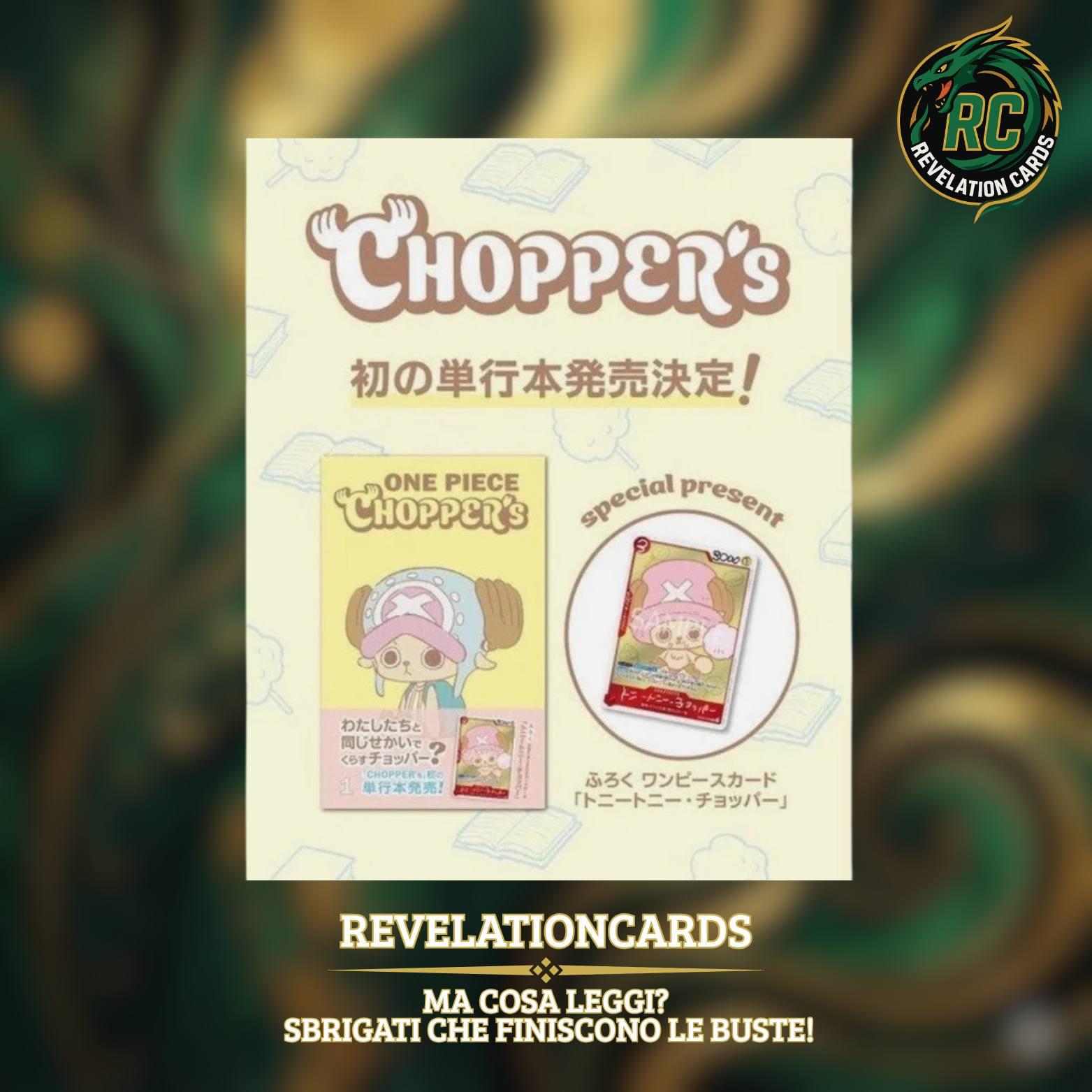 📚 Chopper’s Book – One Piece Manga (Promo Giapponese EB02-003)