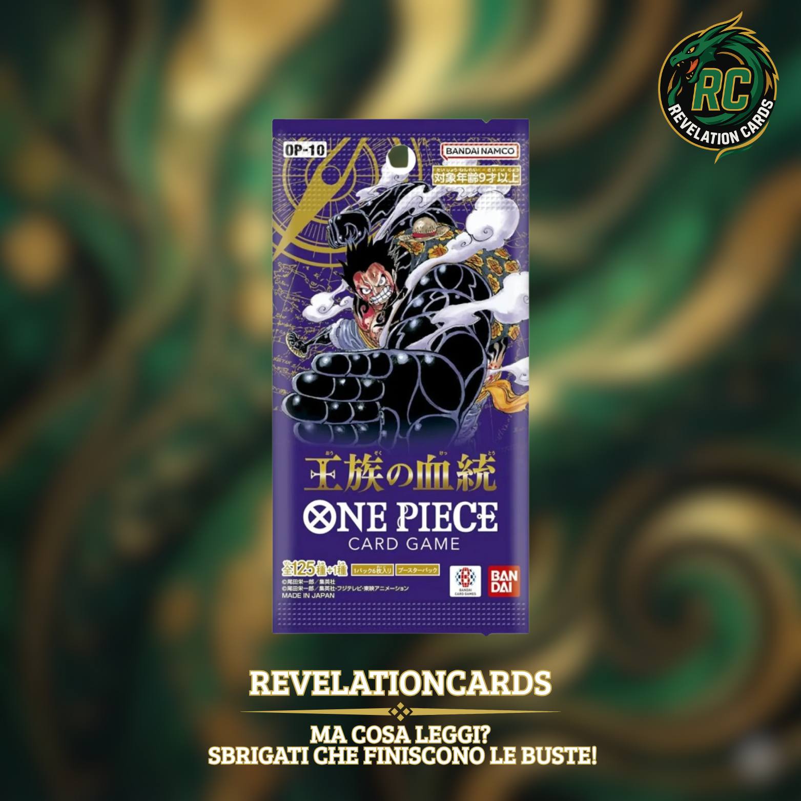 🏴☠️ One Piece Card Game – OP10 Booster  (Giappone)