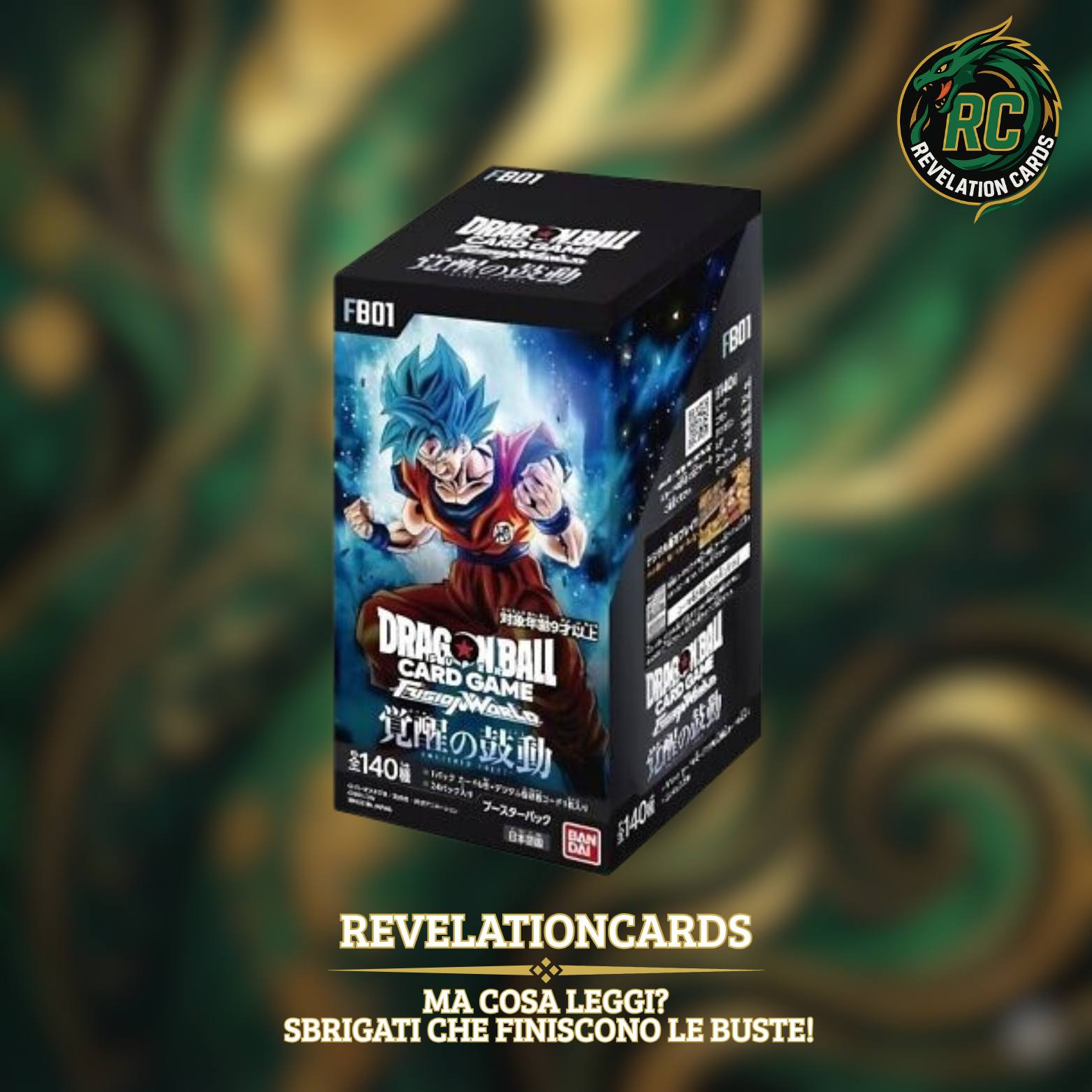 🐉 Dragon Ball Super Card Game – FB01 Booster Box (Giappone)