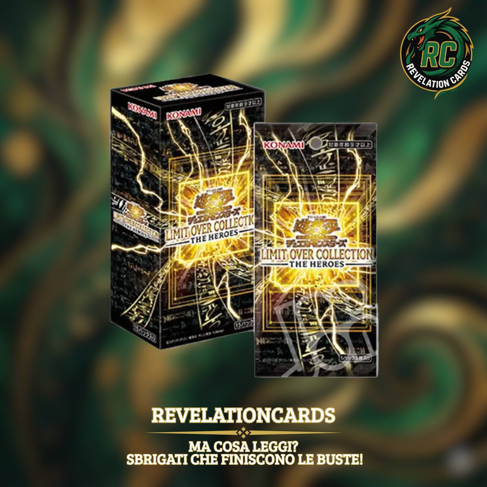 🃏 Yu-Gi-Oh! – Limit Over Collection: The Heroes (Booster Box)