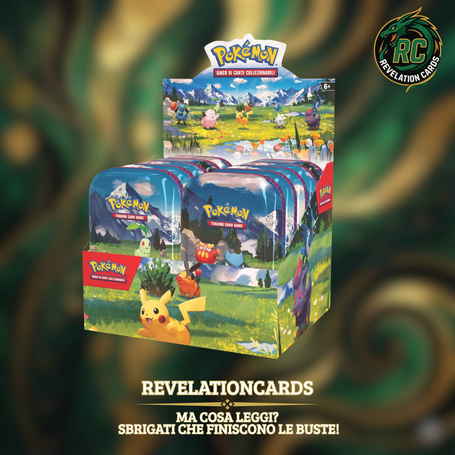 ⚡ Pokémon – Mini Tin Ascesa Eroica (ITA)