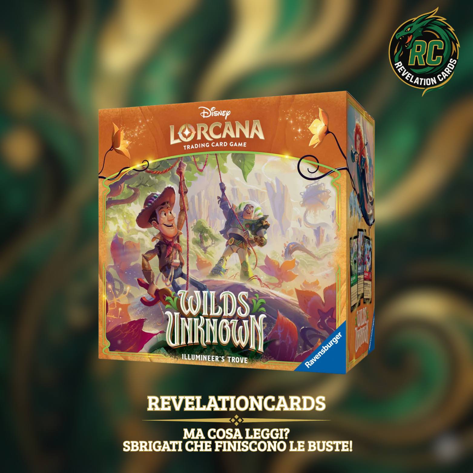 ✨ Disney Lorcana – Illumineer's Trove – Chapter 12: Wilds Unknown – Lande Sconosciute
