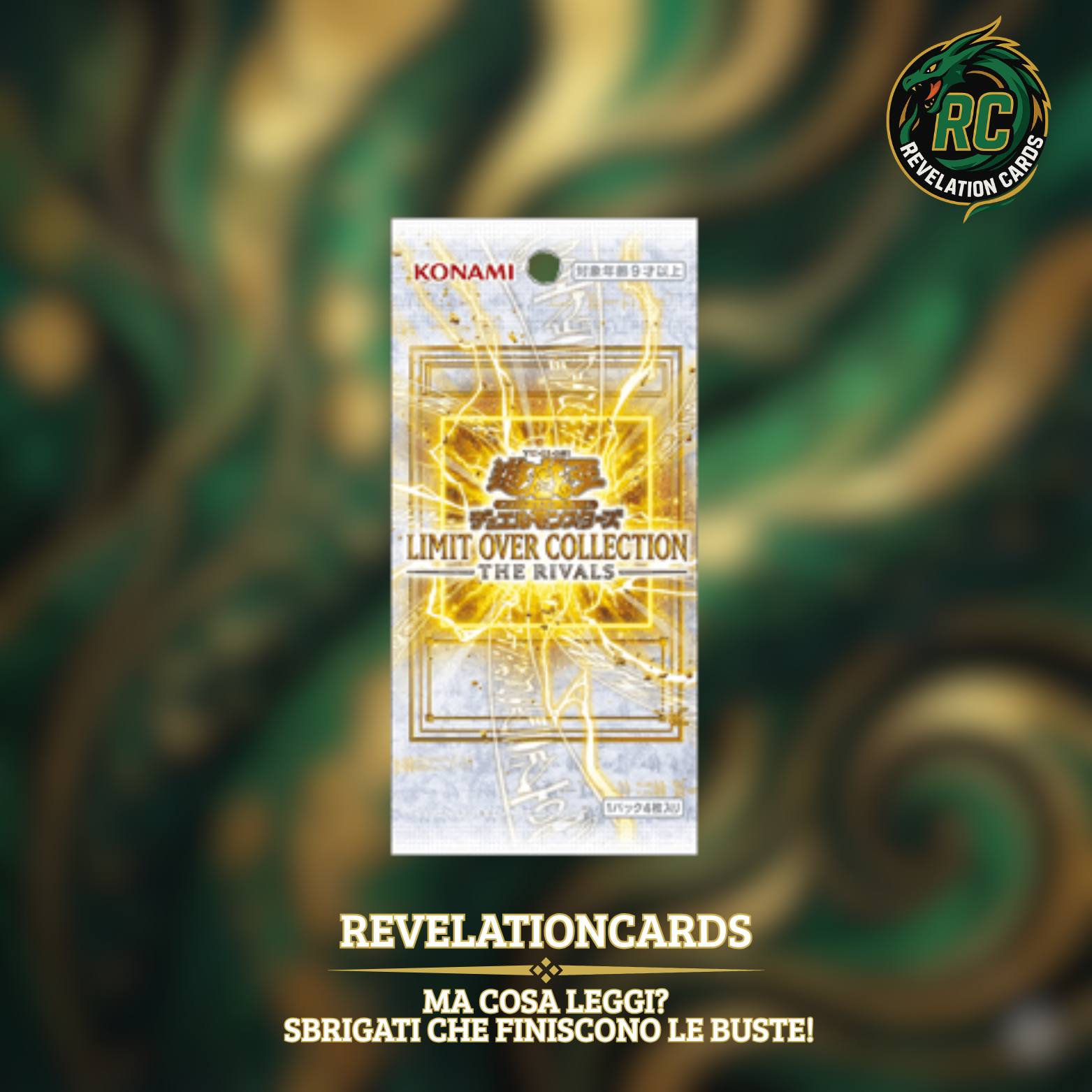 🃏 Yu-Gi-Oh! – Limit Over Collection: The Rivals (Bustina JAP)