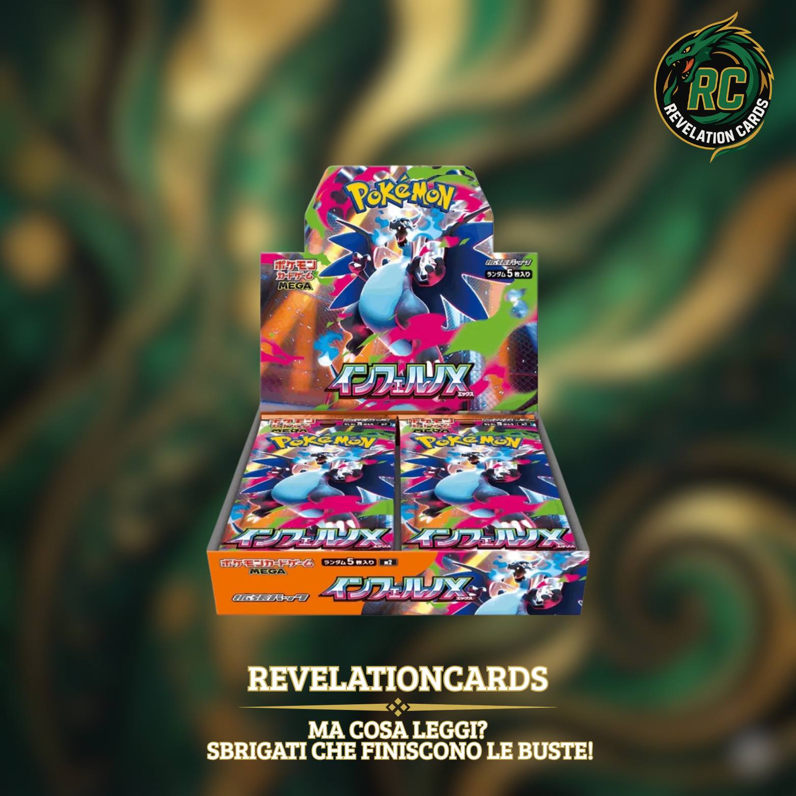 🔥 Box Pokémon – Inferno X