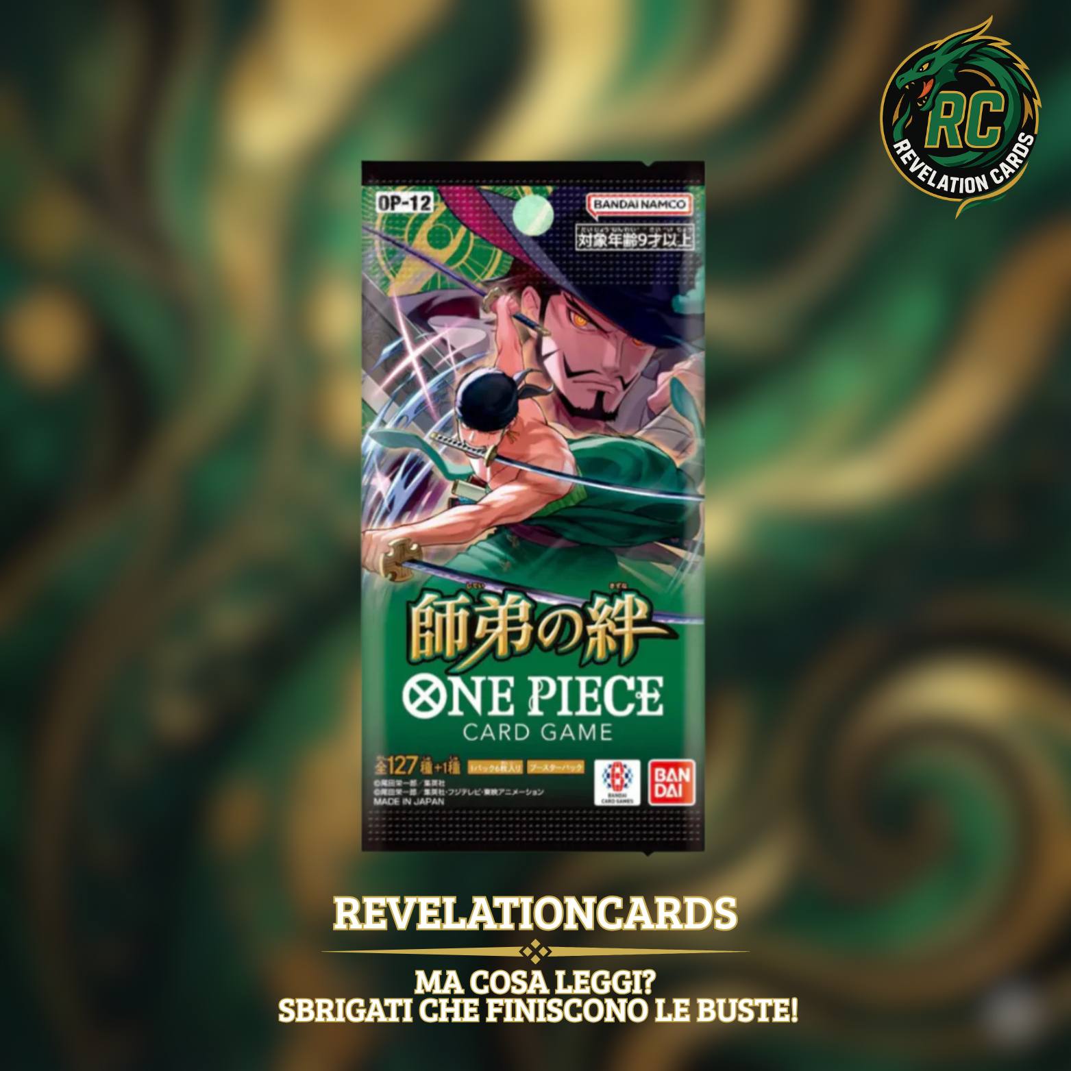 🏴☠️ One Piece Card Game – OP12 Booster (JAP)