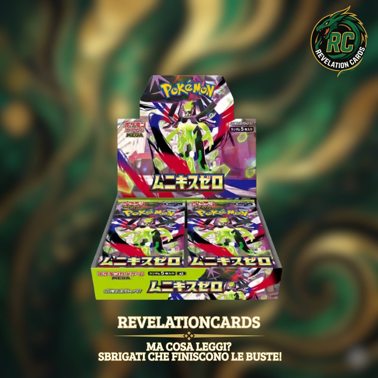⚡ Pokémon TCG – Nihil Zero Booster Box (Giappone)