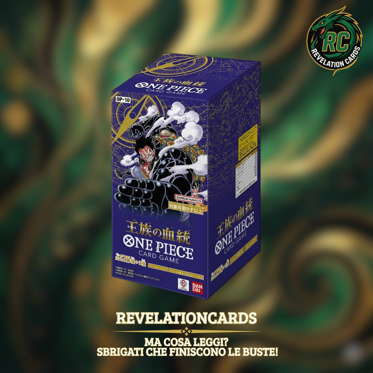 🏴☠️ One Piece Card Game – OP10 Booster Box (Giappone)