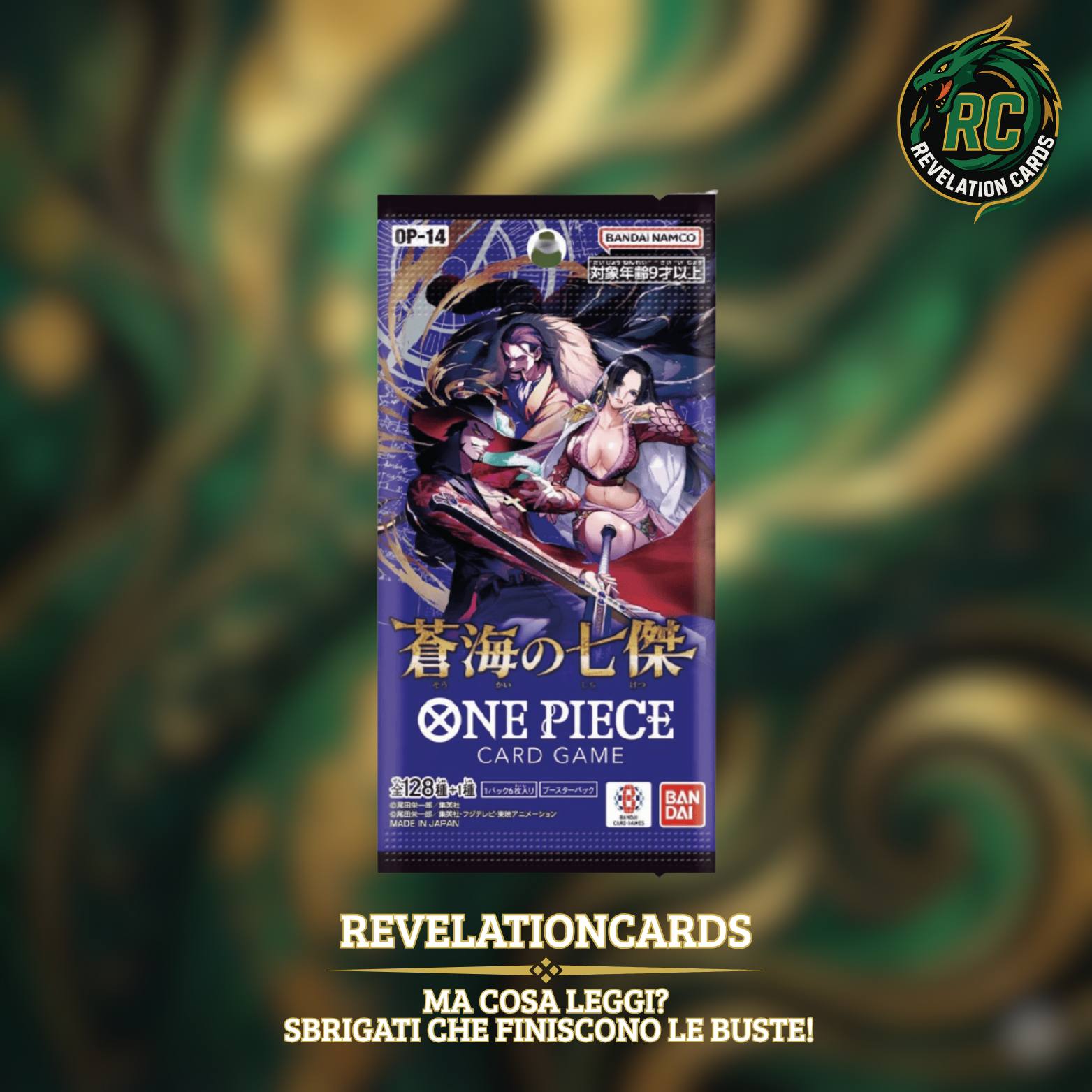 🏴☠️ ONE PIECE Card Game – OP14 Booster  (JAP)