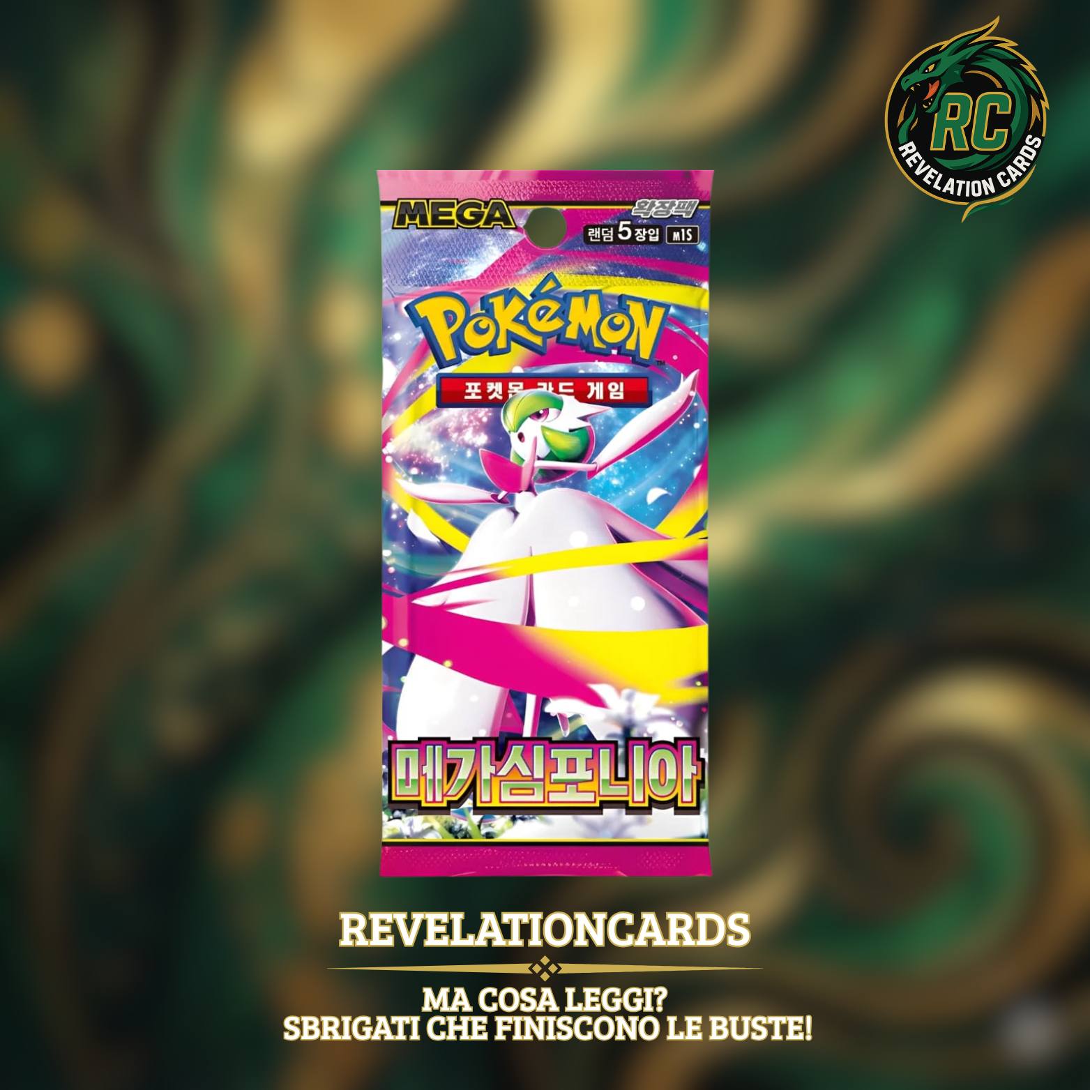 🌸 Pokémon – Mega Symphonia Booster Pack JAP