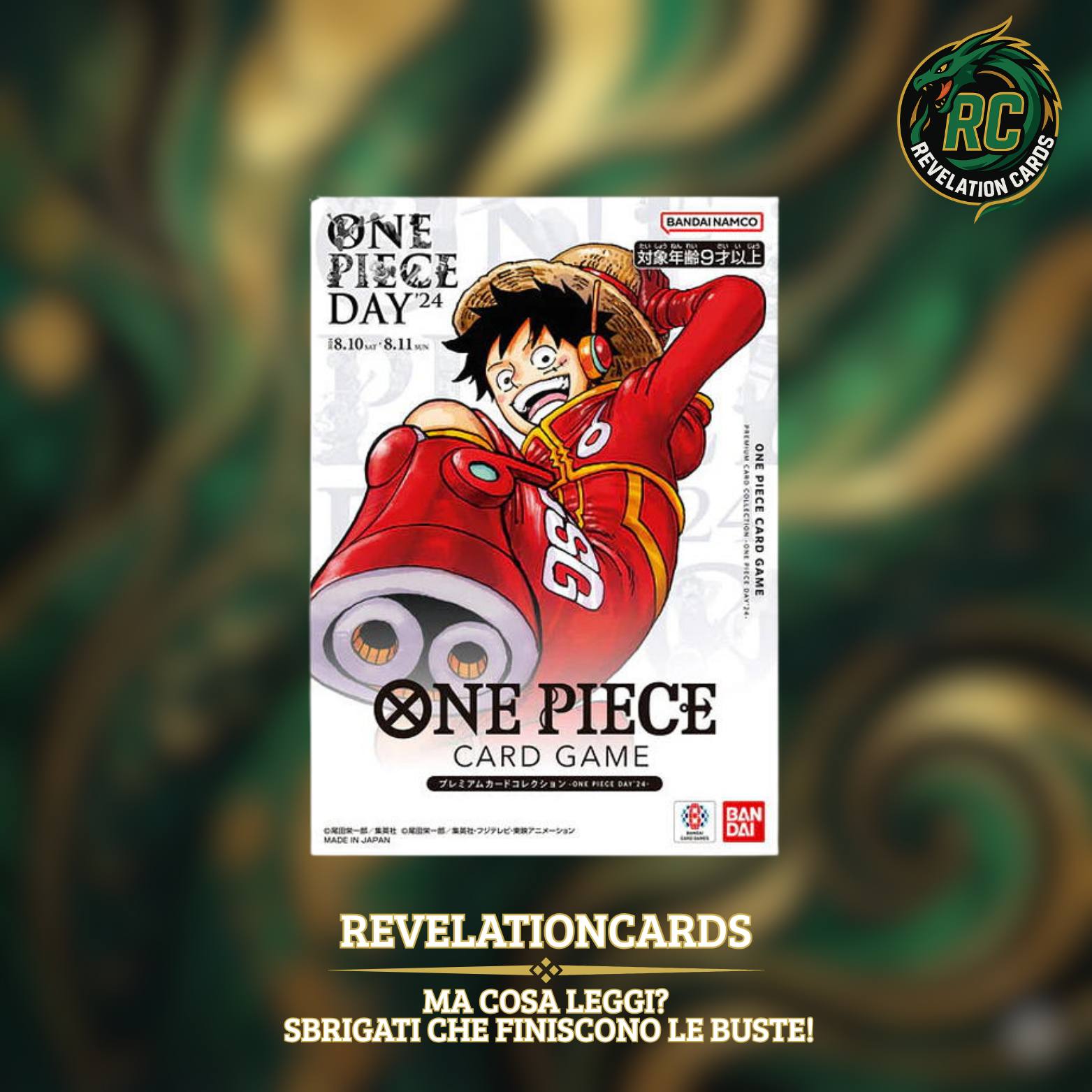 🏴☠️ One Piece Card Game – Day 24 Promo (Giappone)
