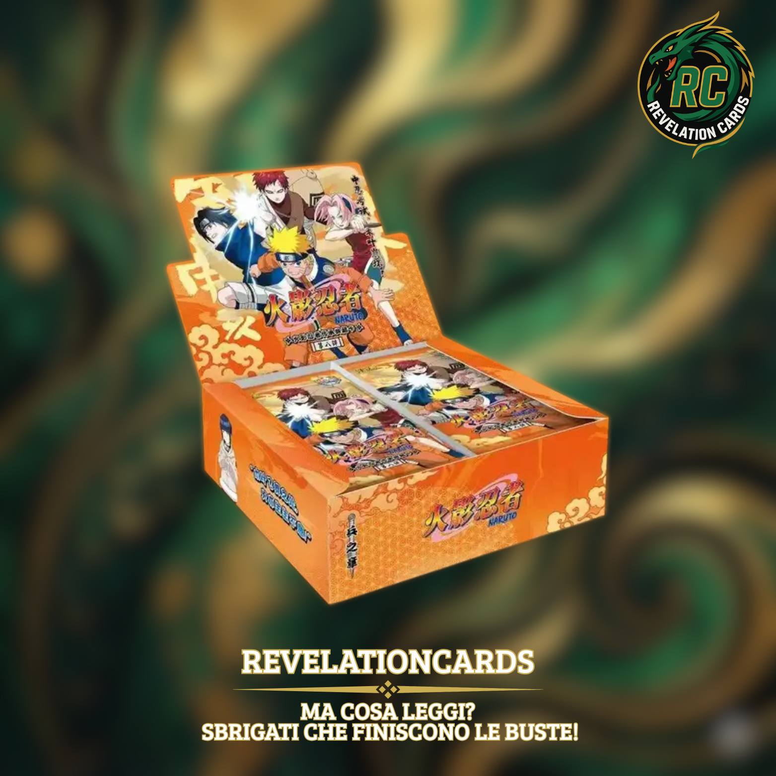 🌀Box  Naruto Terra – Kayou (Ufficiale)