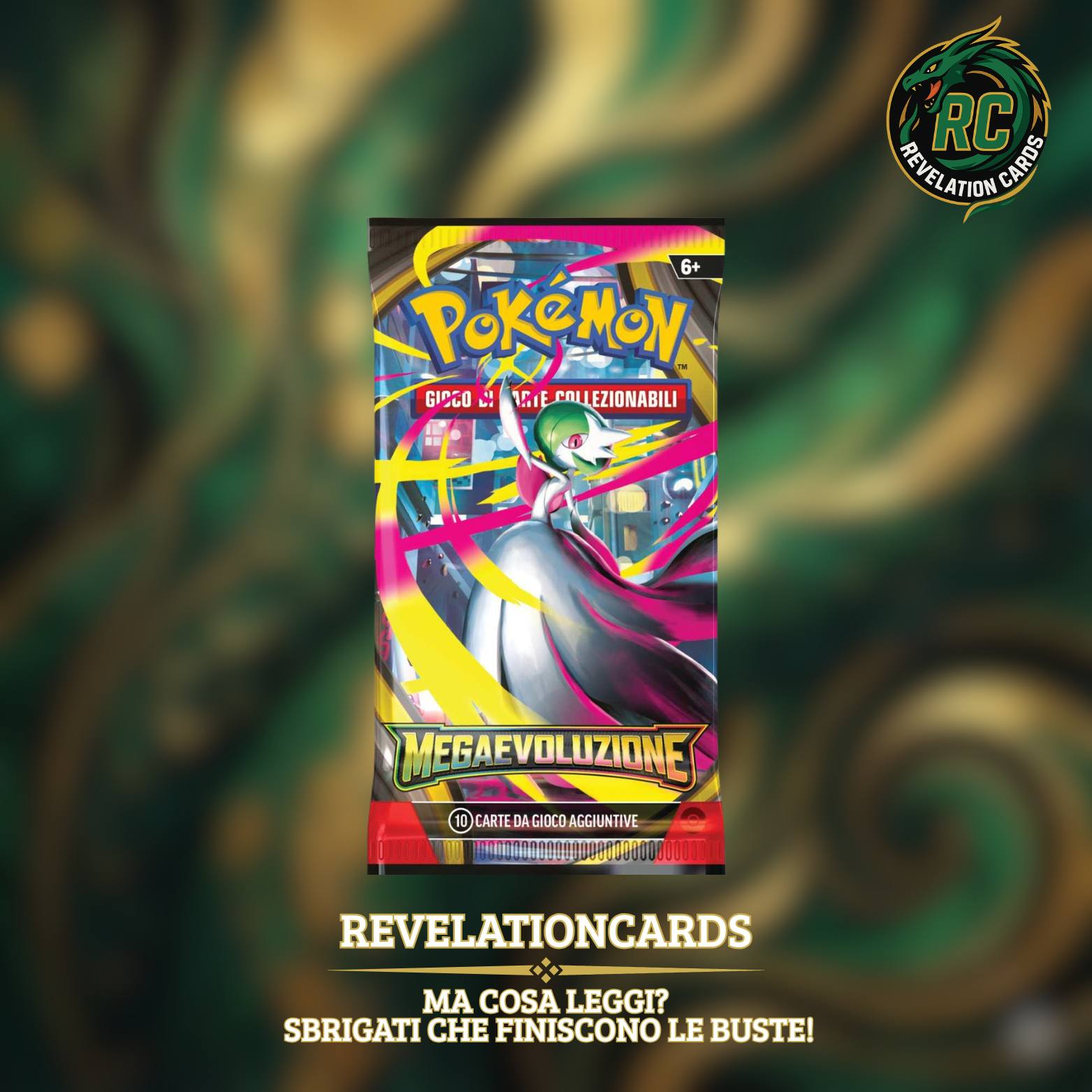 ⚡ Pokémon – Megaevoluzioni (Bustina ITA)